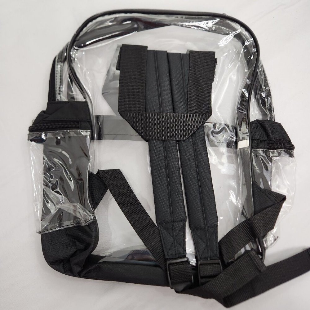 Clear Backpack Stadium Plastic For Compartments B… - image 4